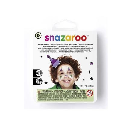 Levně Snazaroo Mini sada barev na obličej - klaun