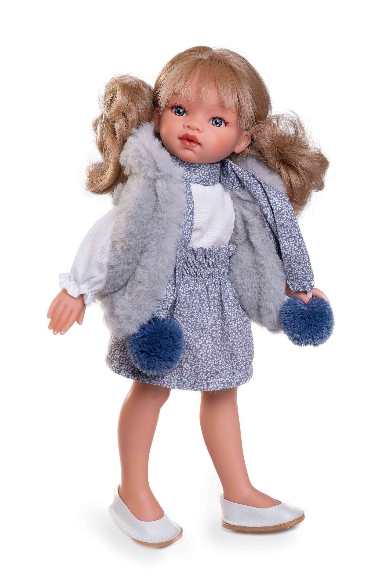 Levně Antonio Juan 25297 EMILY - realistická panenka s celovinylovým tělem - 33 cm