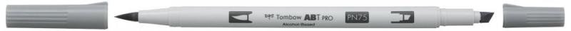 Levně Tombow Oboustranný štětcový lihový fix ABT PRO - cool gray 3