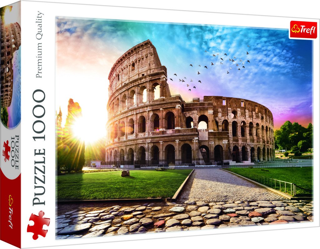 Levně Trefl Puzzle Koloseum v Římě / 1000 dílků - Trefl