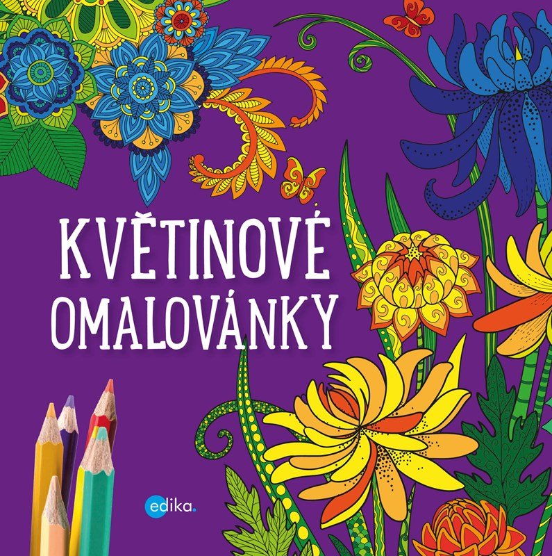 Levně Květinové omalovánky - Yulia Mamonova