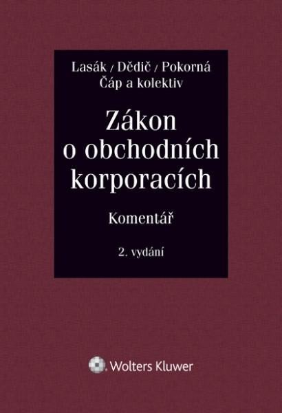 Levně Zákon o obchodních korporacích (90/2012 Sb.). Komentář - Jan Lasák