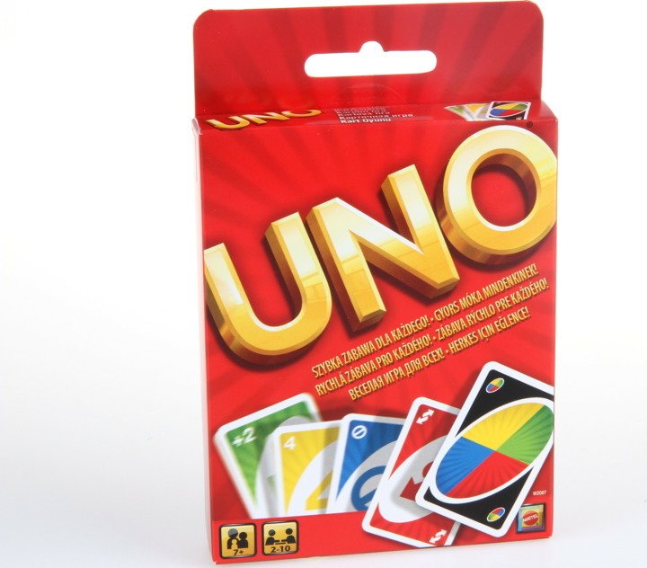 Mattel Uno karty - Mattel Mašinka Tomáš