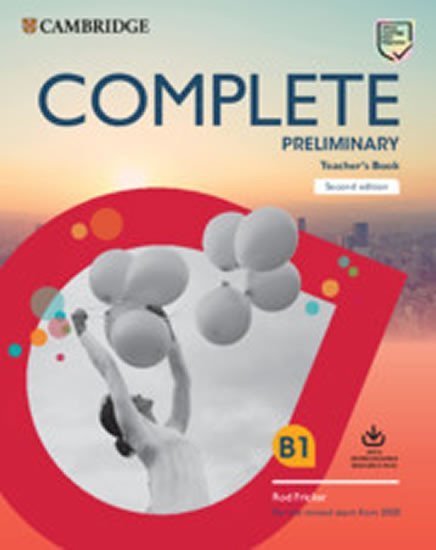 Levně Complete Preliminary Second edition Teacher´s Book with Downloadable Resource Pack (Class Audio and Teacher´s Photocopiable Worksheets)