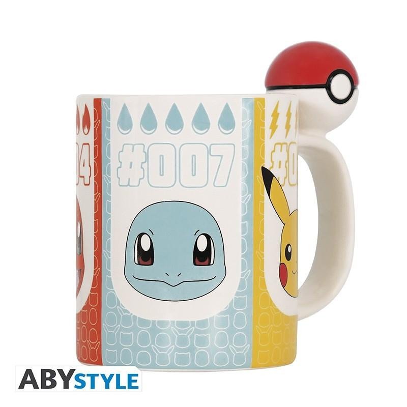 Levně Pokémon 3D Hrnek - Pokéball 460 ml