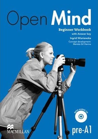 Levně Open Mind Beginner: Workbook with key and CD Pack - Ingrid Wisniewska