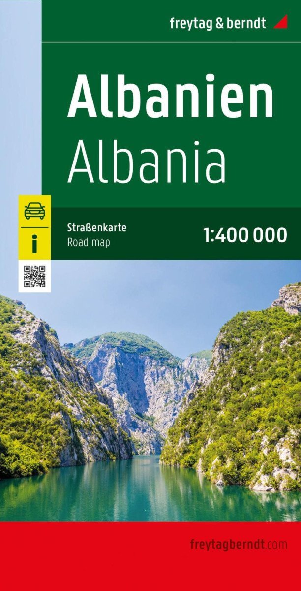 Levně Albánie 1:400 000 / automapa