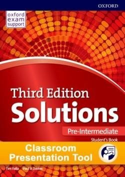 Levně Maturita Solutions Pre-intermediate Classroom Presentation Tool Pk (Access Code Card), 3rd - Tim Falla