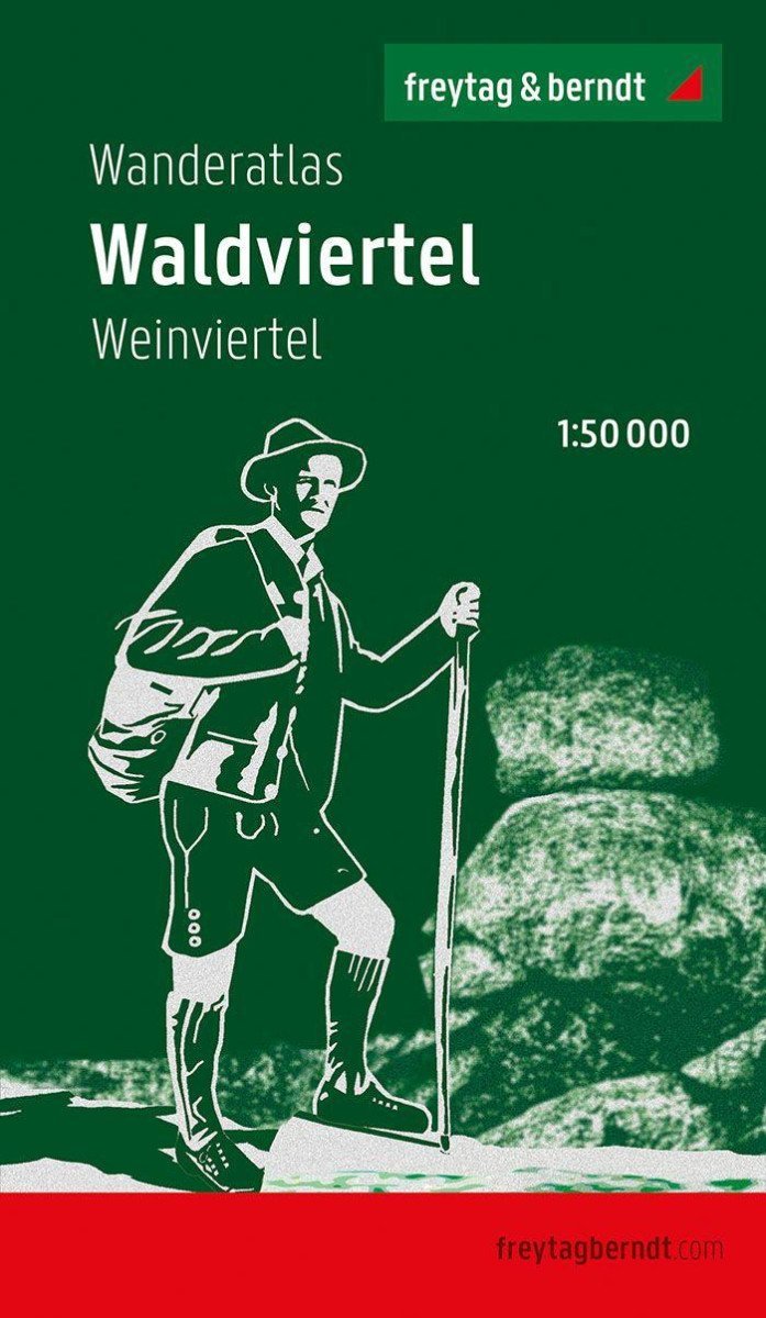Levně WA WW Waldviertel, Weinviertel 1:50 000 / turistický atlas