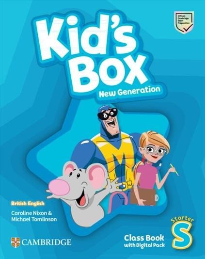 Levně Kid´s Box New Generation Starter Class Book with Digital Pack British English - Caroline Nixon