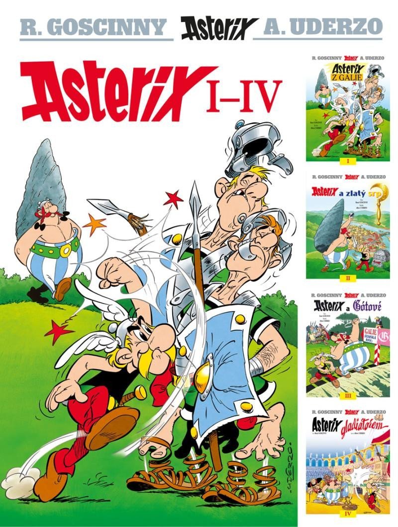 Levně Asterix I-IV - Jan Dědek