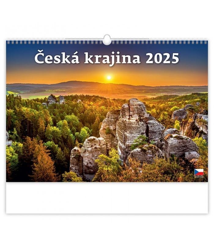 Levně Kalendář nástěnný 2025 - Česká krajina