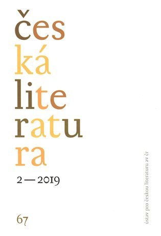 Levně Česká literatura 2/2019