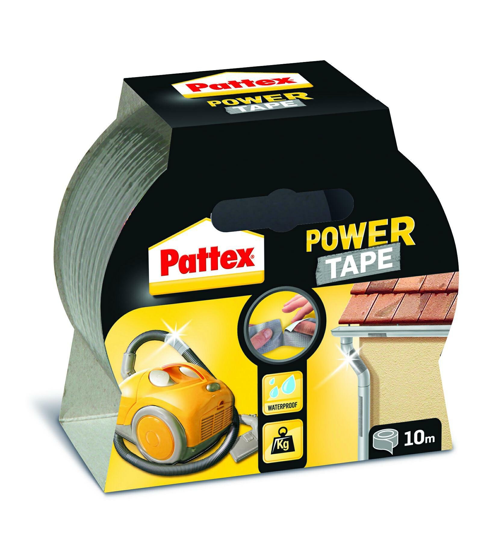 Levně Henkel Pattex - Power Tape lepicí páska, 10 m, stříbrná