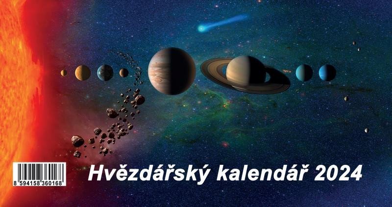 Hvězdářský kalendář 2024 - Jiří Matoušek