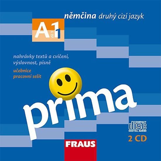 Levně Prima A1/díl 1 - CD k učebnice /2ks/ - Jin Friederike; Lutz Rohrmann; Milena Zbranková