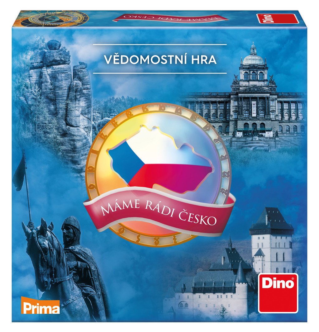 Máme rádi Česko - vědomostní hra - Dino