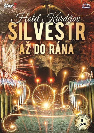 Levně Silvestr 2015 z Kurdějova - Dechovky - 4 DVD