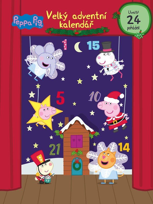 Peppa Pig - Velký adventní kalendář - autorů kolektiv