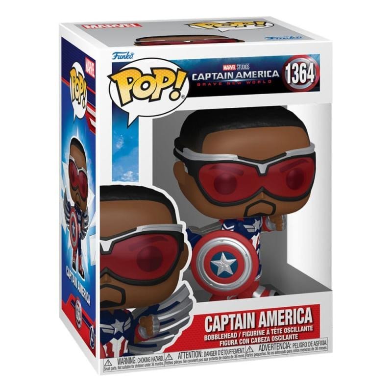 Funko POP Marvel: Captain America: Brave New World - Captain America #1364