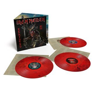 Levně Senjutsu - Indies (Red &amp; Black Vinyl) - Iron Maiden