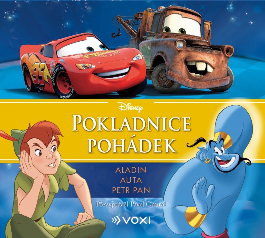 Levně Disney - Aladin, Auta, Petr Pan (audiokn - kolektiv autorů