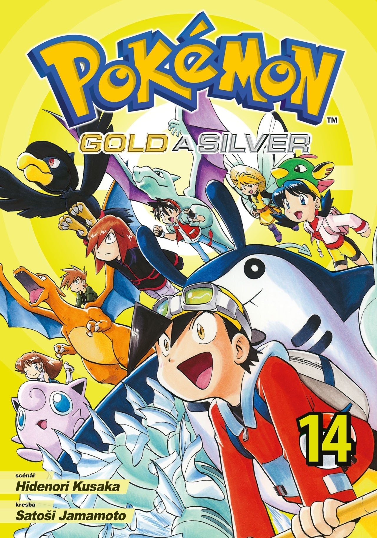 Levně Pokémon 14 - Gold a Silver - Hidenori Kusaka
