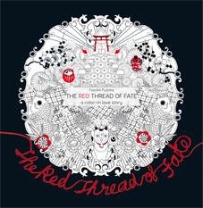 Levně The Red Thread of Fate. A Color-in Love Story - Yasuko Fujioka