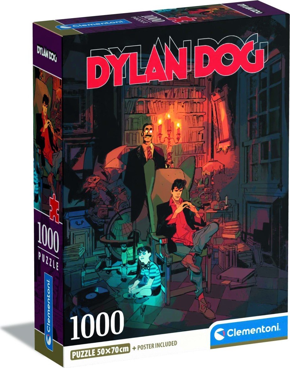 Product detail of Puzzle Dylan Dog 1000 dílků - Comansi