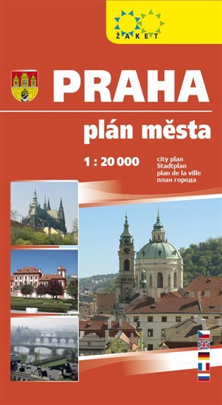 Levně Praha plán města