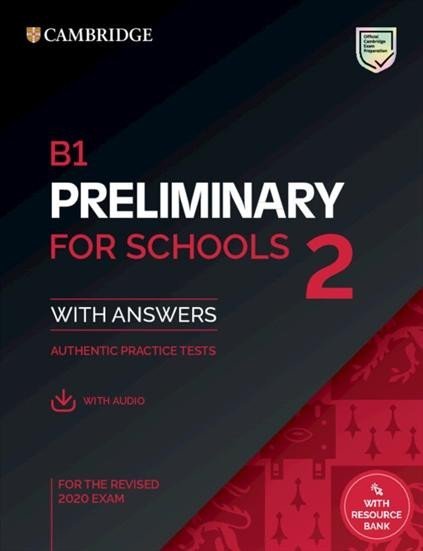 Levně Cambridge B1 Preliminary for Schools 2 Student´s Book with Answers with Online Audio and Resource Bank - University Press University Press Cambridge