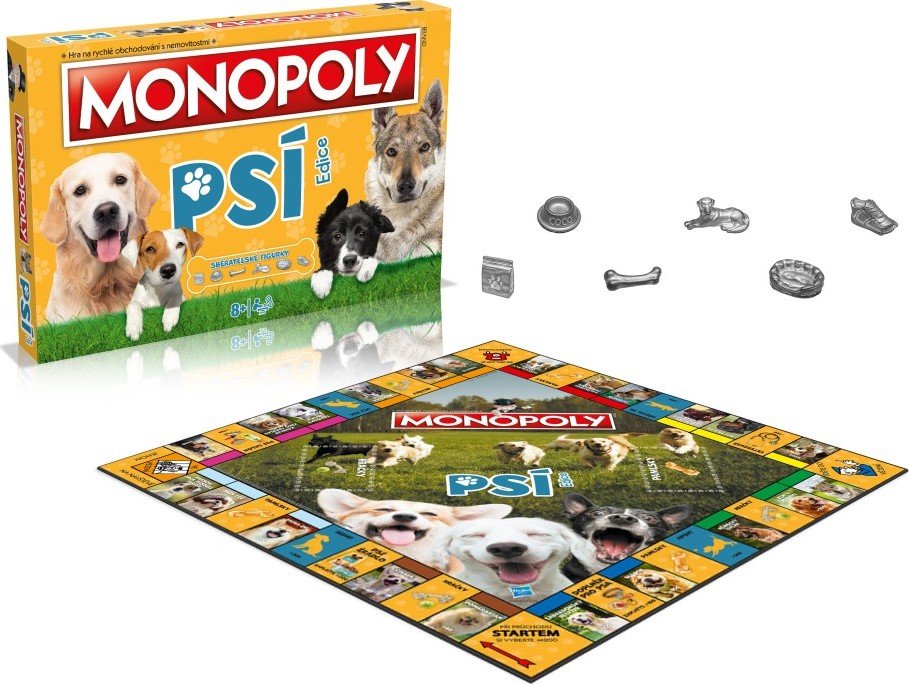 Levně Monopoly Psi CZ - Alltoys