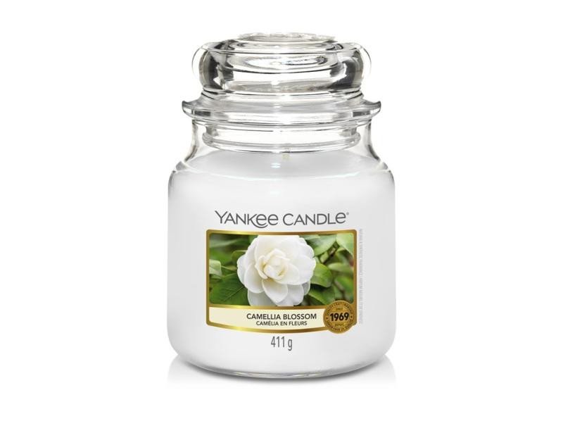 Levně YANKEE CANDLE Camellia Blossom svíčka 411g