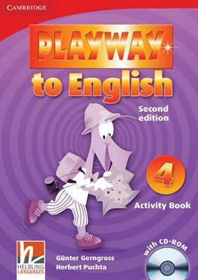 Playway to English Level 4 Activity Book with CD-ROM - Günter Gerngross