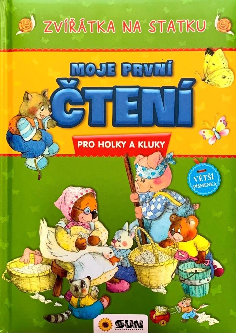 Levně Zvířátka na statku - Moje první čtení pro holky a kluky