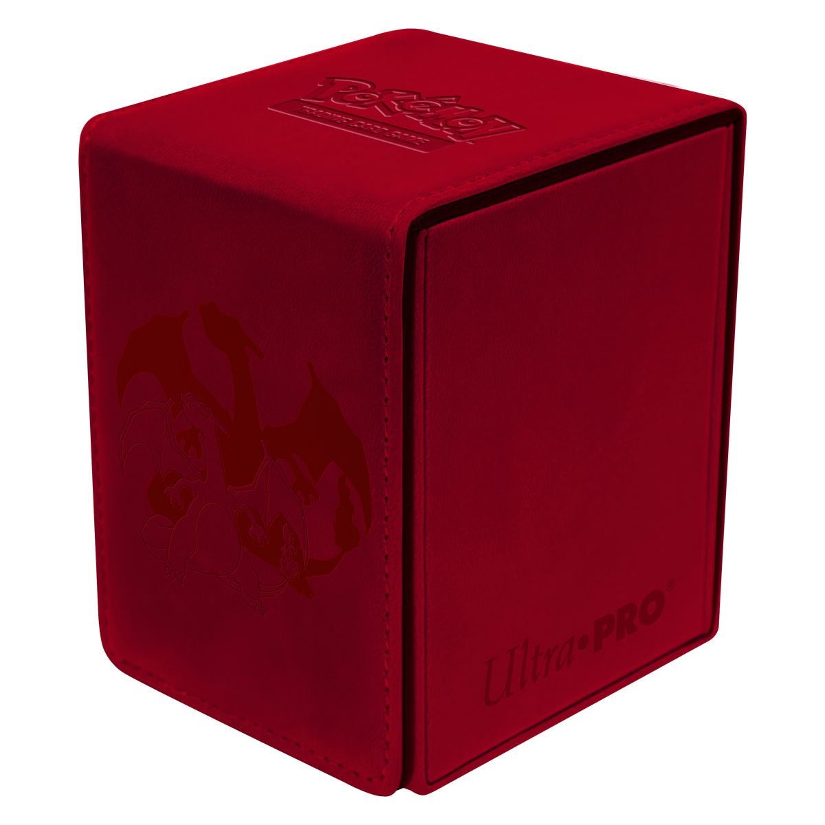 Pokémon UltraPRO: Charizard Flip Box - koženková krabička na karty