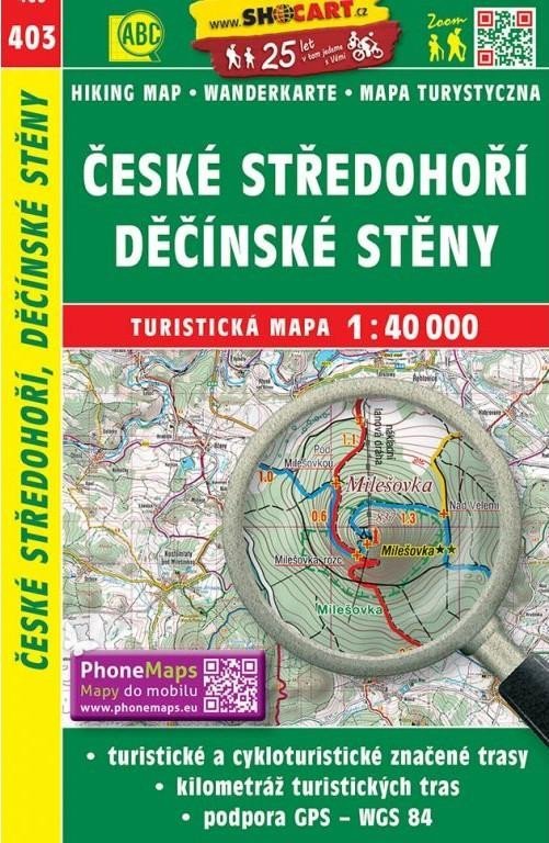 Levně SC 403 České středohoří, Děčínské stěny 1:40 000