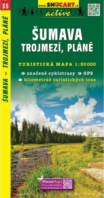 Levně SC 035 Šumava Trojmezí, Pláně 1:50 000