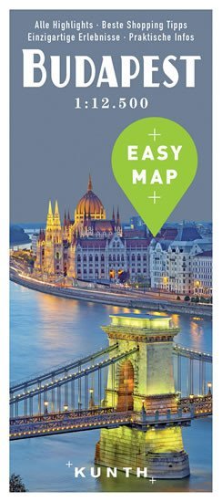 Levně Budapešť Easy Map 1:12 500