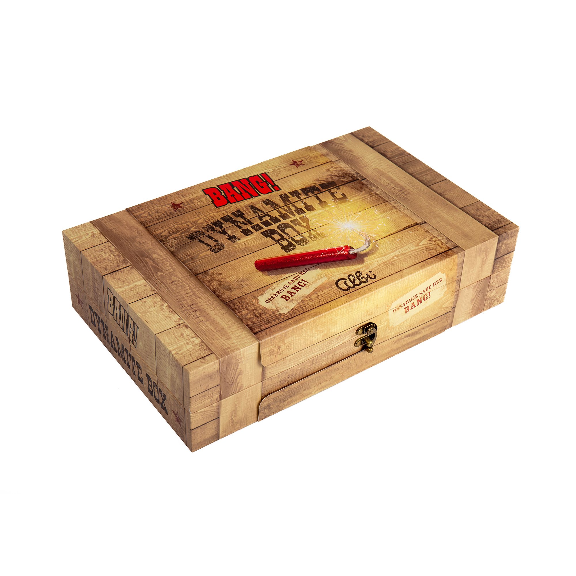 Bang! Dynamite Box - základní hra + 8 rozšíření + extra komponenty - Albi