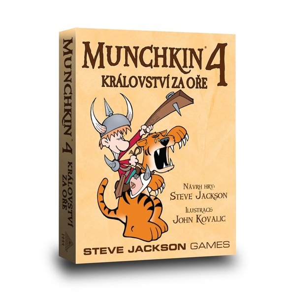 Levně Munchkin 4/Království za oře - Karetní hra - rozšíření