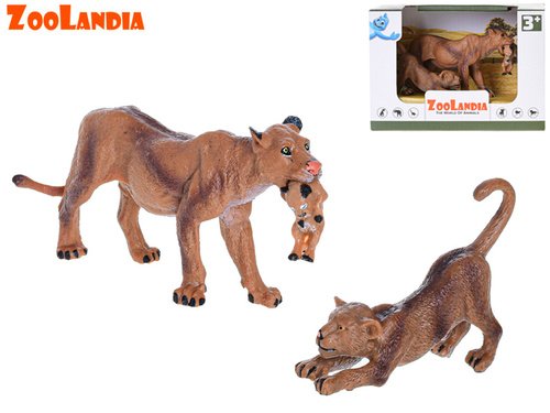 Levně Zoolandia Lvice s mláďaty