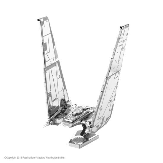 Metal Earth 3D puzzle: Star Wars Kylo Ren´s Command shuttle