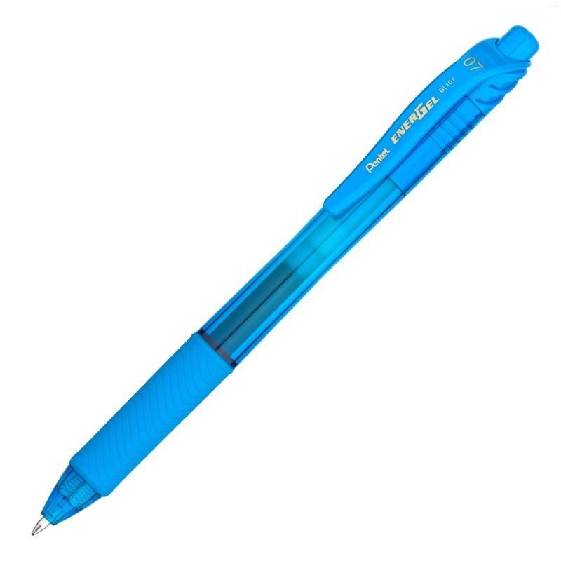 Levně Pero gelové Pentel EnerGel BL107 - světle modré 0,7mm