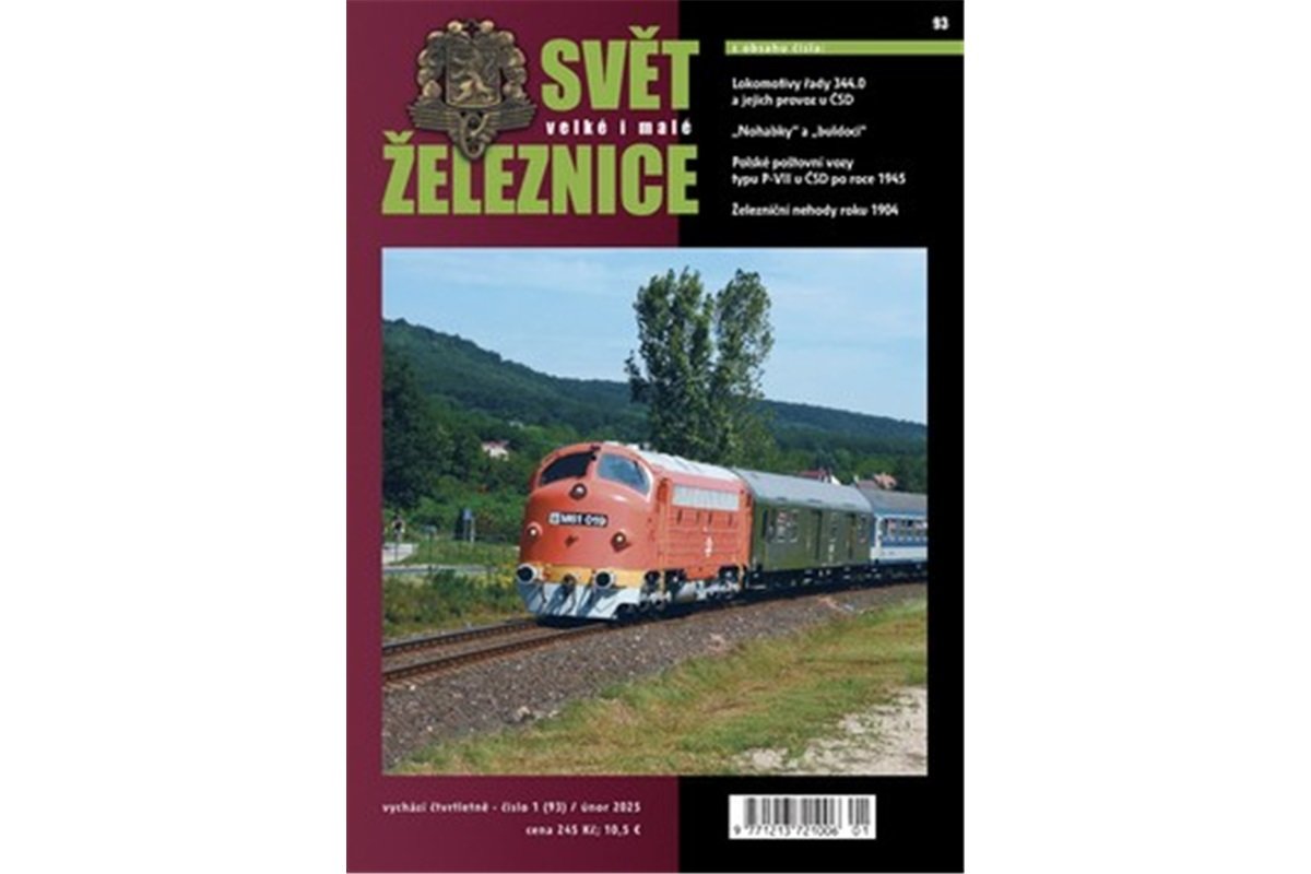 Levně Svět velké i malé železnice 93 (1/2025) - kolektiv autorů