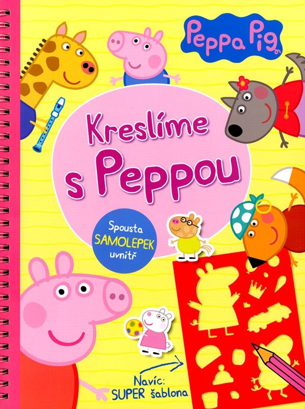 Levně Peppa Pig - Kreslíme s Peppou - Kolektiv