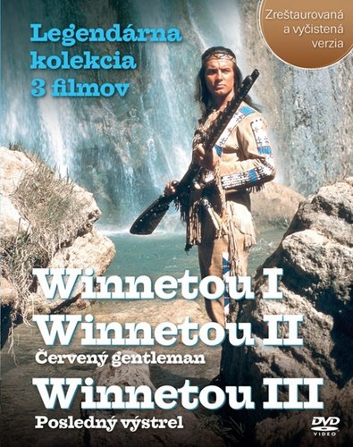 Levně Balíček 3 ks DVD, Winnetou I, II, III Legendárna kolekcia 3 filmov