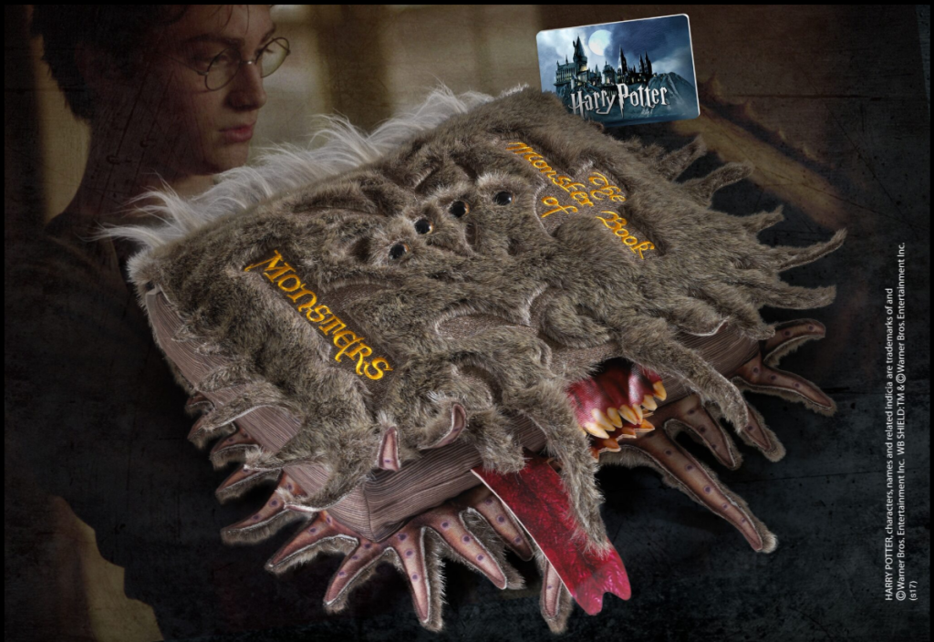 Harry Potter: Obludné Obludárium - plyšák 36x30 cm (The Monster Book of Monsters) - EPEE