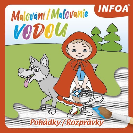 Levně Malování / Maľovanie vodou - Pohádky / Rozprávky