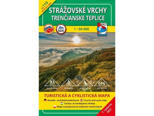 Levně Strážovské vrchy Trenčianske Teplice1:50 000